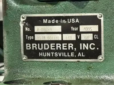 USED 1995 BRUDERER BSTA-60IIHL