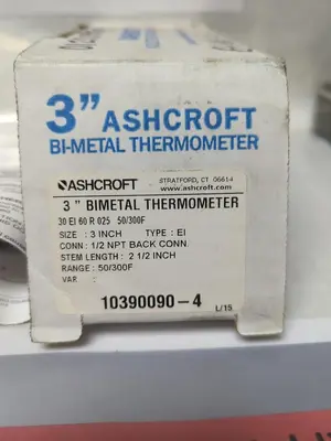 New | in-Stock ASHCROFT 10390090-4 Temperature/Pressure Ohio US | Surplus Asset Holdings #1240189