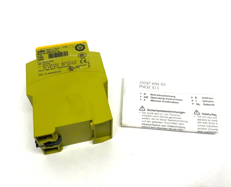 Used PILZ SAFETY RELAY Relays & Switches | Maverick Industrial Sales #1113107