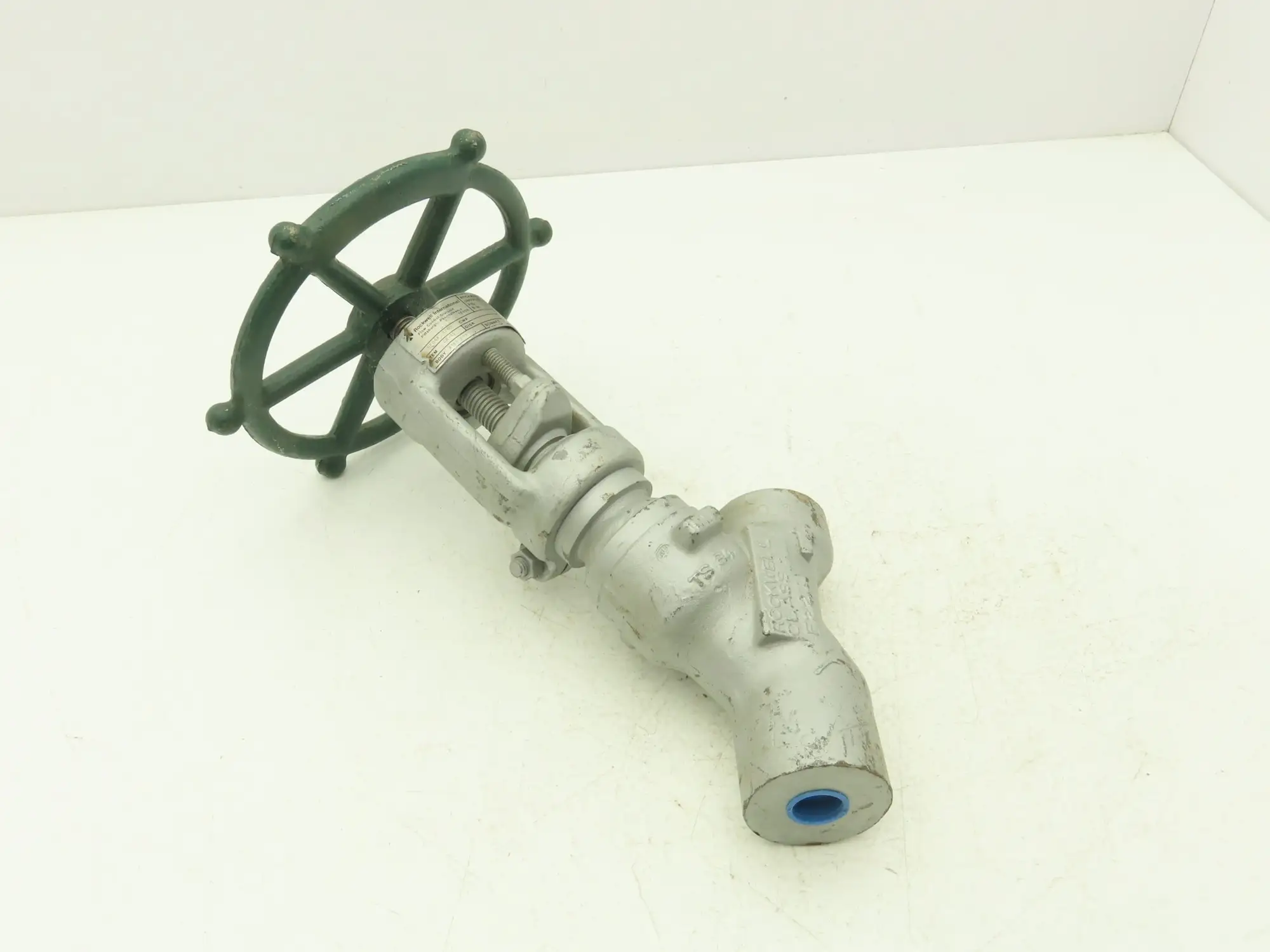 Rockwell Edward B36124 Univalve Globe Valve Y-Pattern 1/2"Socket Weld 1880psi