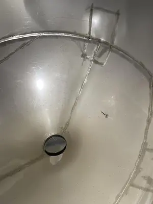 Tank, 2,000 Gallon, Stainless, 6'x11', Cone Bottom #S745052