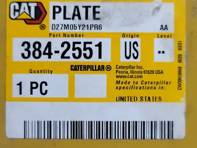 USED CATERPILLAR 384-2551