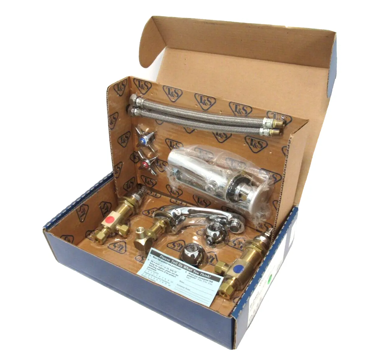 NEW T&S B-2488 LAVATORY FAUCET 8" B2488
