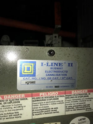 Square D I-Line 800 Amp Busway End Closure