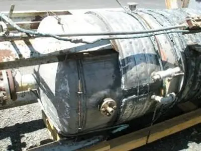 Tank, 525 Gallon, 316 Stainless Steel, 36" X 10', Jacketed, DT/DB, #S691964
