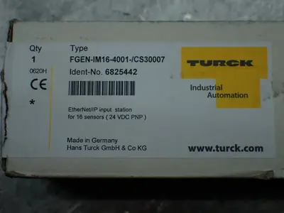 New | in-Stock TURCK FGENIM164001/CS30007 PLC Input & Output Ohio US | HGR 24 #904422