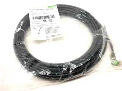 NEW MURRELEKTRONIK SINGLE ENDED M8 FEMALE 90° A-COD. LED CORDSET