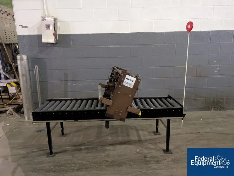 Used N/A Gottscho Wrapaprinter Hot Stamp Printer, model 2000RH, with Roller Conveyor Laser  Coders & Printers Ohio US | Federal Equipment Company #163984