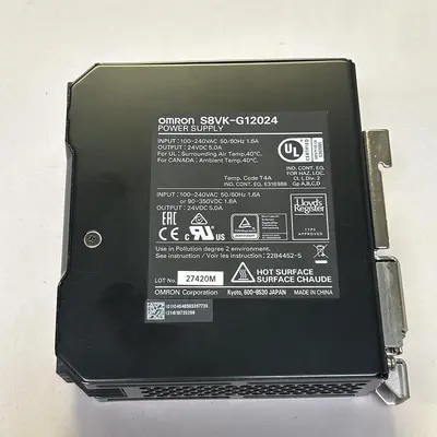 Used OMRON S8VK-G12024 Miscellaneous Equipment (Electrical & Power) Ohio US | Surplus Asset Holdings #1239650