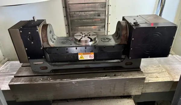 Haas CNC TR160 5 Axis Trunnion Rotary Table For Milling Mill Machine VMC