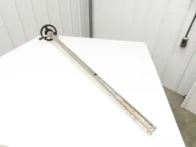 Lutz Niro 41-R GLRD Pneumatic Air Drum Container Mixing Pump 48" Stainless Tube