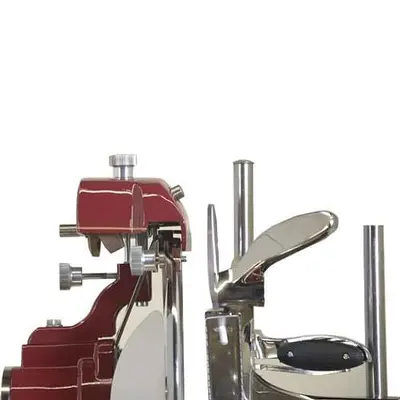 Trento 12″ Blade Luxury Model Volano Manual Slicer Flower Flywheel and Stainless Steel Tray - SEE VIDEO