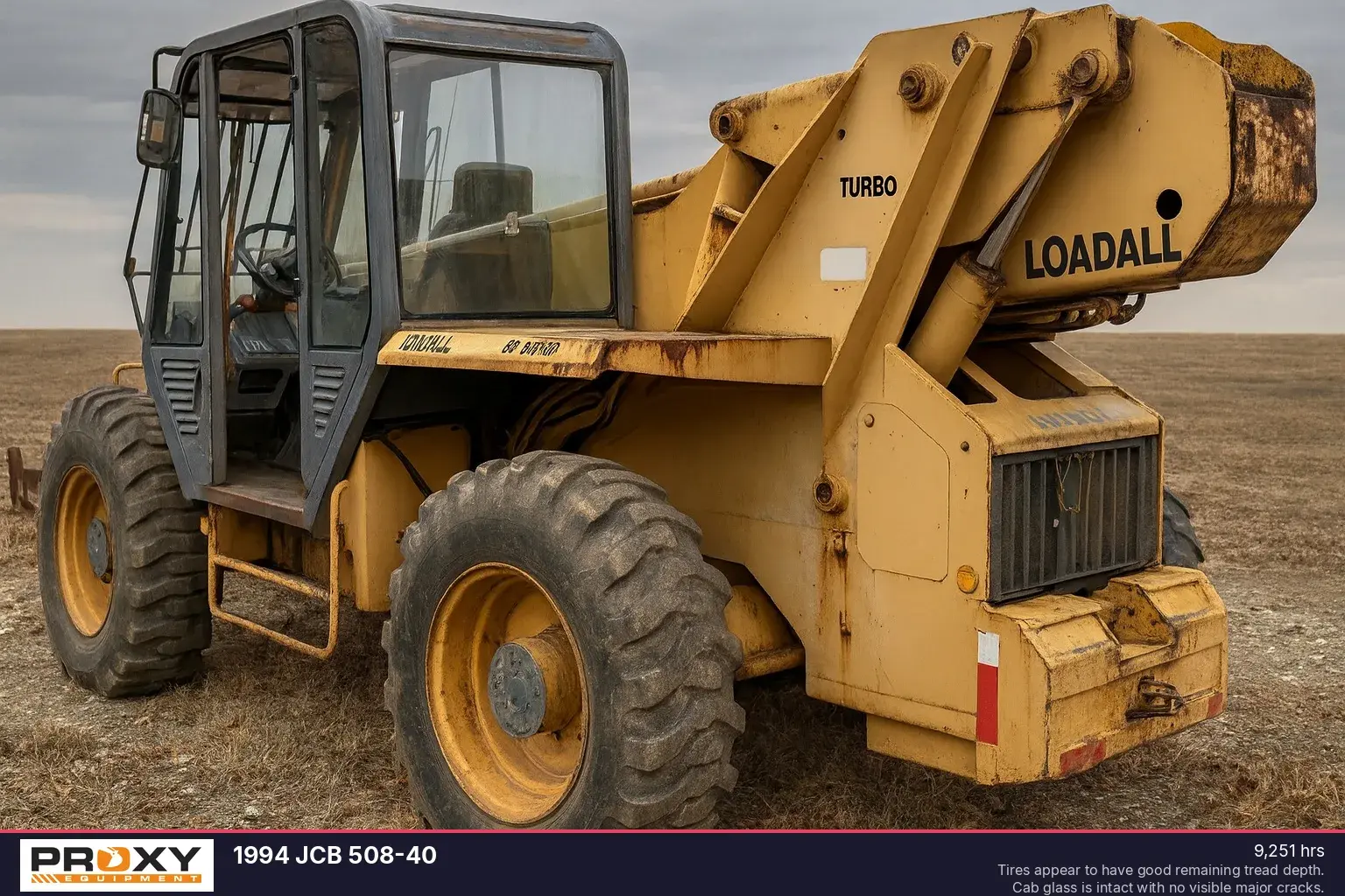 Used 1994 JCB 508-40 Telehandlers New Jersey US | Proxy Equipment #1380063