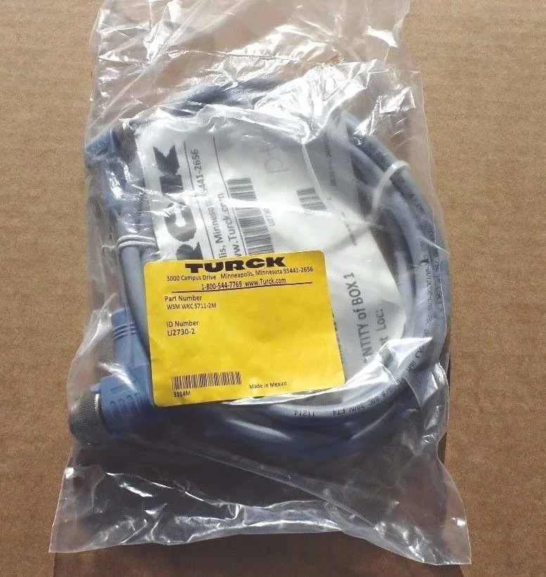 NEW TURCK WSMWKC5711 WSM-WKC-5711-2M U2730-2 NETWORK HYBRID