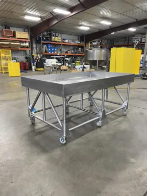 Used Stainless Steel Heavy Duty Dough Table