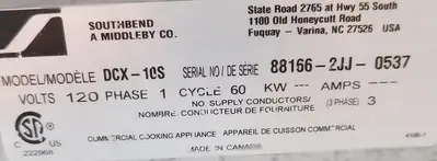 USED SOUTHBEND DCX-10S
