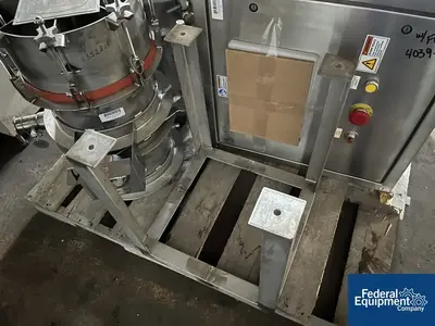USED Patterson-Kelley 2 Cu Ft P-K Double Cone Dryer, Hastelloy C22, 100#