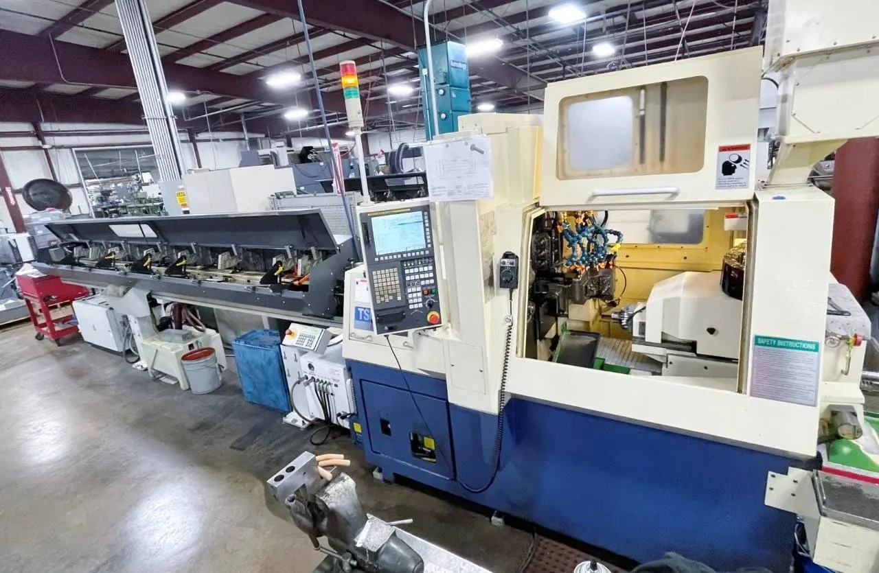 TSUGAMI SS20 CNC SWISS LATHE WITH FMB BARFEEDER