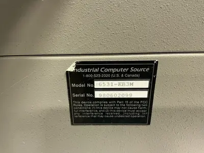 Used INDUSTRIAL COMPUTER SOURCE 6531KB3M Keyboards Ohio US | HGR 24 #1545395