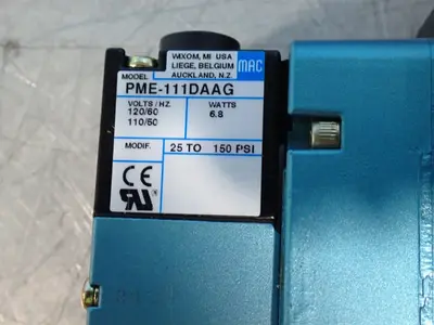 USED MAC VALVES MVA2BA311PM111DA