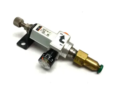 Used SMC Miniature Regulator Tube Out Fitting 30~100psi Air Pressure Regulators Michigan US | Maverick Industrial Sales #1389727