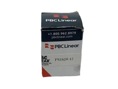 New | in-Stock PBC LINEAR PS1620-12 Bearings Michigan US | Maverick Industrial Sales #1090301