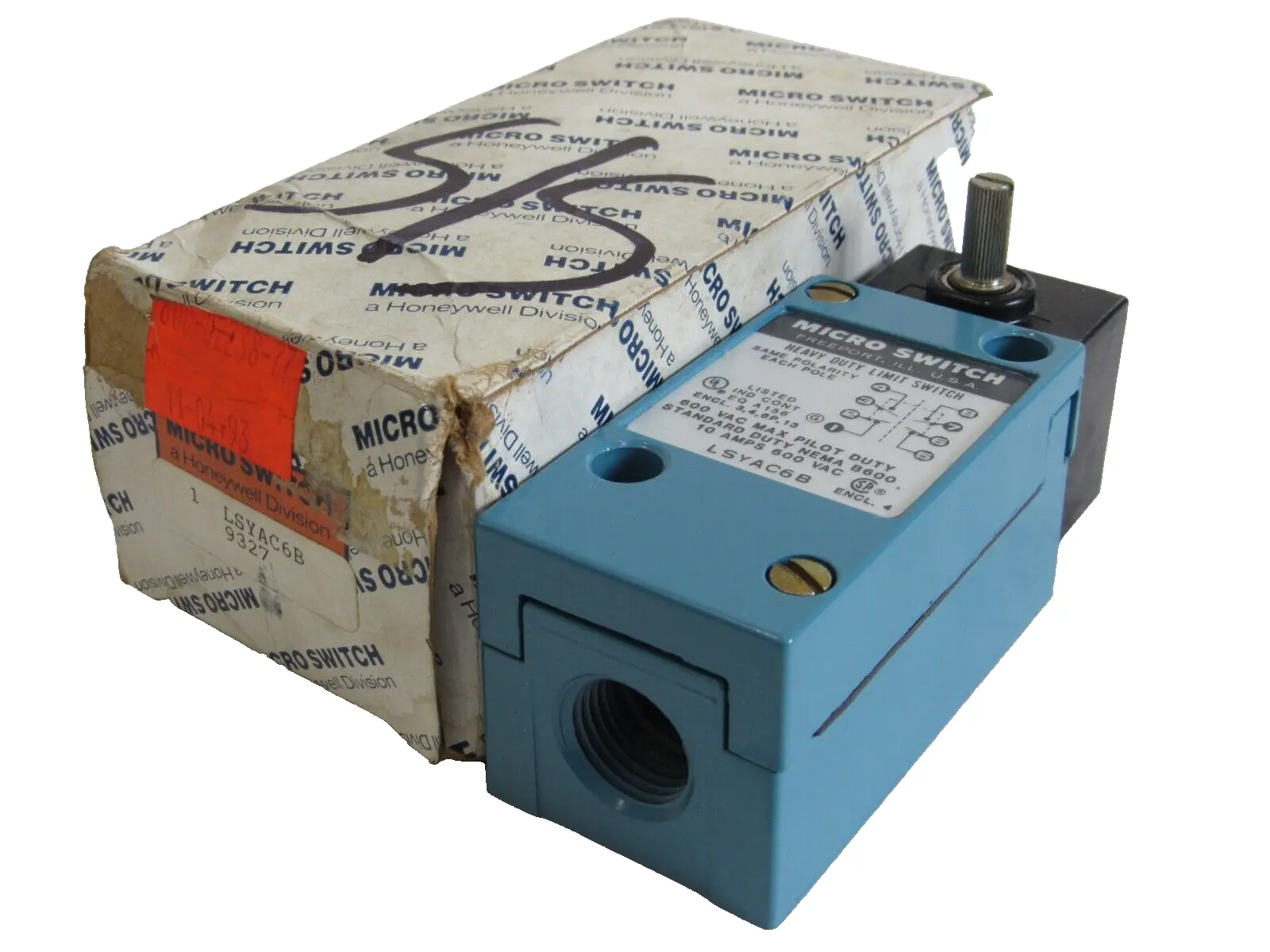 NEW HONEYWELL MICROSWITCH LSYAC6B LIMIT SWITCH
