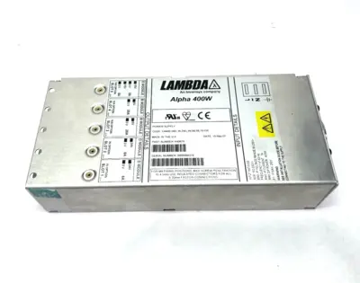 USED TDK LAMBDA ALPHA 400W POWER SUPPLY CA400 24D_IN,24D_IN,5B,5B,15/15E