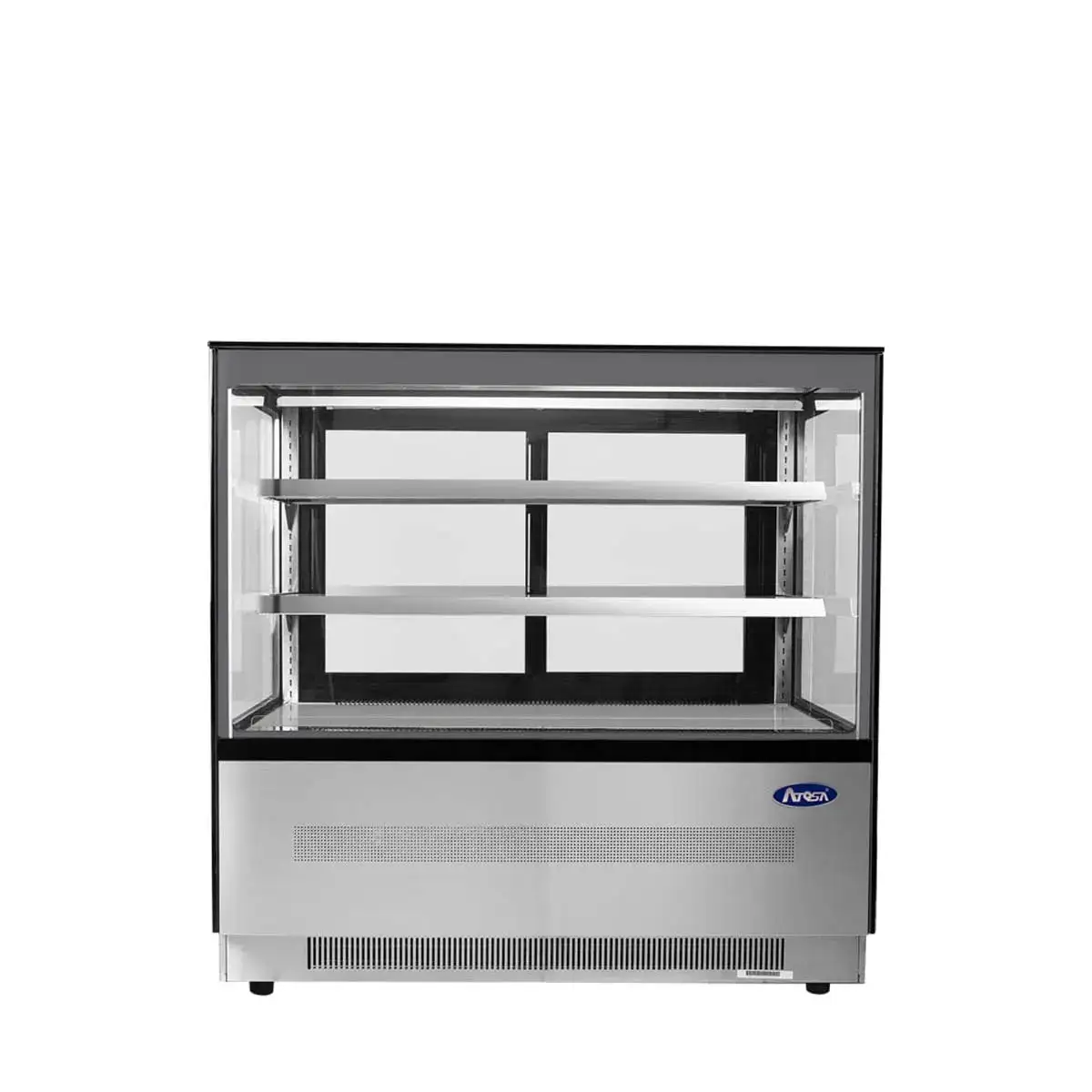 New | in-Stock Atosa New Atosa RDCS-48 Floor Model Refrigerated Display Square, 48" Display Refrigerators Illinois US | Falcon Restaurant Supply #1375245