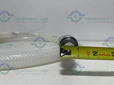 USED SAINT GOBAIN 23035763 PURE FIT 96" HOSE W/ 3/4" SANITARY FITTING 90 PSI AT 20°C