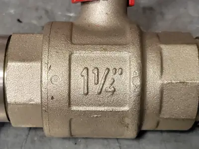 1-1/4" Ball Valve