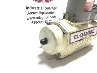EL-O-Matic ESA 65-4/A Rack and Pinion Pneumatic Valve Actuator 120PSIG Max