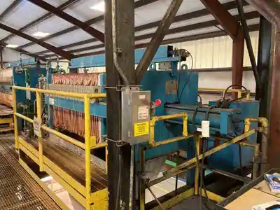 25 sq ft ascension industries  inc. plate & frame filter press