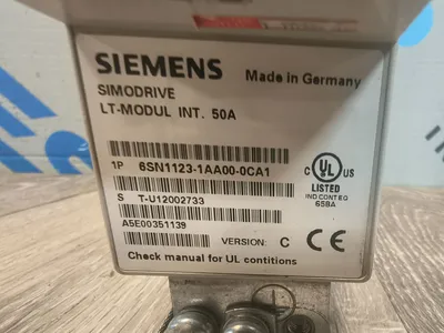 Used SIEMENS 6SN1123-1AA00-0CA1 Servo Drives South Carolina US | ESS Industrial Equipment Sales #1425933