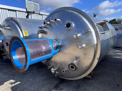 Used REO STAINLESS 8,000 Litre Reactors New Jersey US | Perry Equipment #1420614