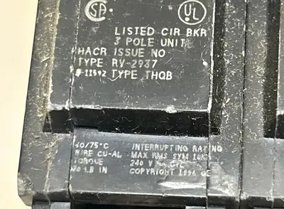 Used GE THQB320 Miscellaneous Equipment (Electrical & Power) | Surplus Asset Holdings #1194198