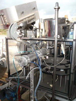 1.5L S/S Microbloc Filler/56 mm Dia Capper /120 mm Vertical Labeller