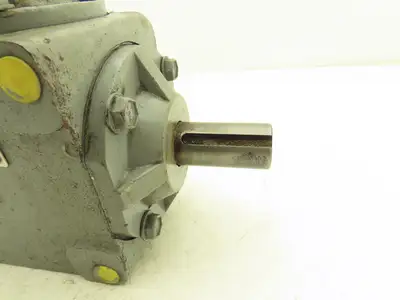 Boston Gear R1214-2-D Right Angle Drive 2:1 Gearbox 7.8Hp 875 RPM 1" Dual Shaft