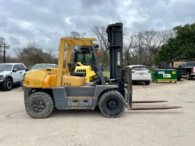 Used 2012 TCM FD70-2 Internal Combustion Forklifts: Pneumatic Tire Texas US | TB Forklifts #1274873