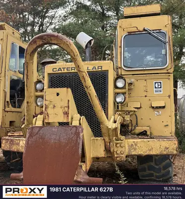 Used 1981 CATERPILLAR 627B Scrapers New Jersey US | Proxy Equipment #1380642