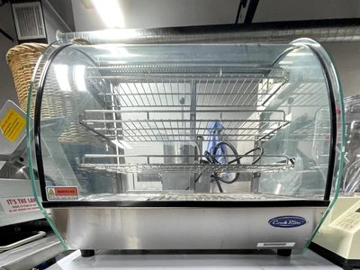 72-0169 Cook Rite CHDC-44 Countertop Full Service Heated Display Case