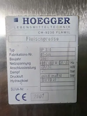 Used Hoegger IP 320 Forming Machine Illinois US | M&M Equipment Corp. #1506701