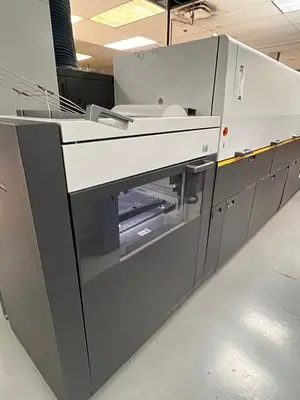 USED 2018 KODAK 2018 RE-CERTIFIED NEXPRESS MODEL ZX 3305 - 5 COLOR + GLOSSING UNIT
