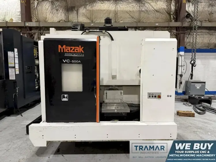 Used MAZAK VC500A 2PC Vertical Machining Centers Ohio US | HGR 24 #1301681