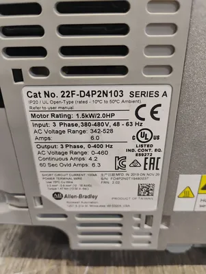 Allen Bradley 22F-D4P2N103 Electrical/PLC/Automation | ESS Industrial Equipment Sales (5)