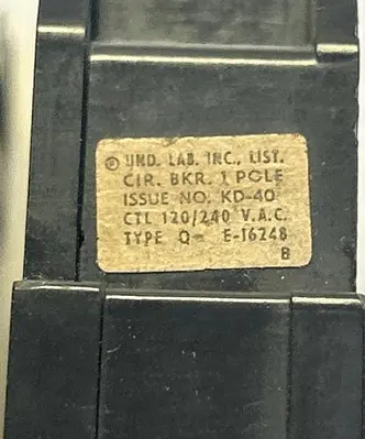 USED ZINSCO Q140