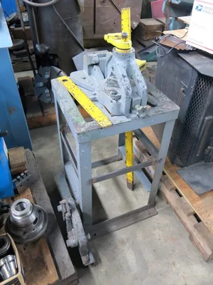 Roper Whitney Pexto No. 455 Combination Angle Iron Shear, Notcher, Bender