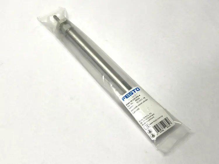 New | in-Stock FESTO DSNU-16-125-PPV-A, 19233 Pneumatic Cylinders | Maverick Industrial Sales #1112036