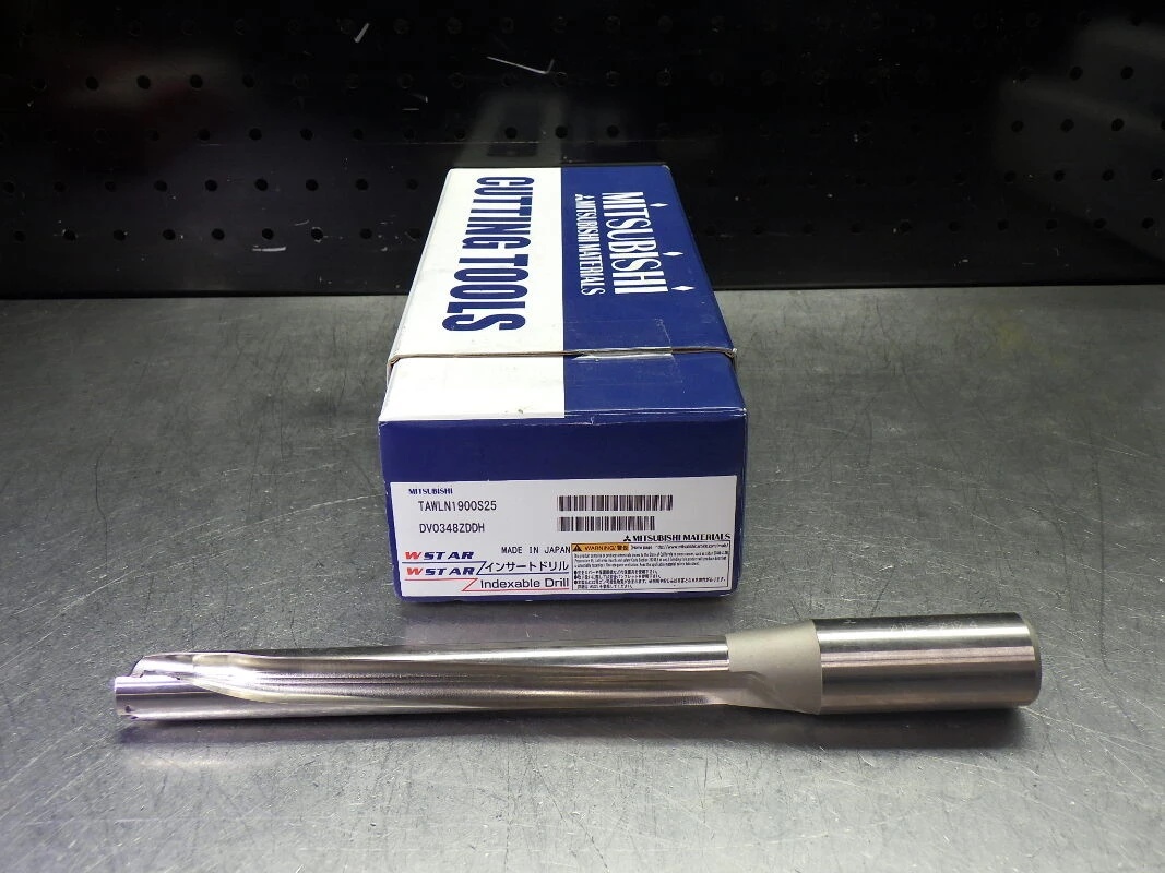 Mitsubishi 19mm Coolant Thru Drill 25mm Shank TAWLN1900S25 (LOC313B)