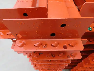 Interlake Teardrop Pallet Rack Racking Step Beam Crossmember 12' 144"x4" 2650 LB